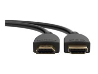 C2G - High Speed - HDMI-kabel med Ethernet - HDMI hann til HDMI hann - 7.2 m - skjermet - svart - toretnings, 4 K 60 Hz (4096 x 2160) støtte C2G50648