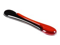 Kensington Duo Gel Keyboard Wrist Rest - Håndleddsstøtte for tastatur - svart, rød - TAA-samsvar 62398