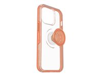 OtterBox Otter + Pop Symmetry Series Clear - Baksidedeksel for mobiltelefon - polykarbonat, syntetisk gummi - melodramatisk - for Apple iPhone 13 Pro 77-84523
