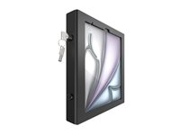Compulocks iPad Air M2 & M3 13" Apex Enclosure Tilting Stand 4" - Black - Monteringssett (hus, stativ) - for nettbrett - stigning - låsbar - metallramme - svart - skjermstørrelse: 13" - frittstående - for Apple 11-inch iPad Air (M2, M3) TCDP0413APXB