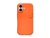 Beats - Baksidedeksel for mobiltelefon - robust - camera control - MagSafe-samsvar - bløt termoplastpolyuretan (TPU) - sierra oransje - for iPhone 17 MGK14LL/A
