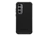 OtterBox Defender Series - Baksidedeksel for mobiltelefon - silikon - svart - for Samsung Galaxy S24 FE 77-97095