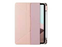 dbramante1928 London ICON - Lommebok for nettbrett - plastikk - rosa sand - for Apple 10.9-inch iPad Wi-Fi, Wi-Fi + Cellular LOIPICPI6824