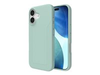 ZAGG Luxe Snap - Baksidedeksel for mobiltelefon - MagSafe-samsvar - serene mint - for Apple iPhone 17 702318840