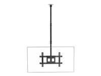 Vision Techmount VFM-C6X4/V2 - Monteringssett (takmontering) - teleskopisk - for LCD-skjerm - stål - svart - skjermstørrelse: 37"-75" VFM-C6X4/V2
