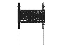 Vision VFM-W4X4T - Heavy Duty - brakett - tipping - for medieavspiller / LCD-display - kaldvalset stål - svart - skjermstørrelse: 37"-70" - veggmonterbar VFM-W4X4T