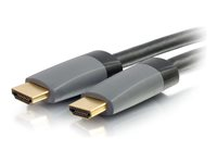 C2G 16.5ft Select High Speed HDMI Cable with Ethernet, 4k, In-Wall CL2-Rated - HDMI-kabel med Ethernet - HDMI hann til HDMI hann - 5.03 m - skjermet - svart - 4K-støtte 50631