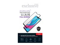Insmat Brilliant Glass - Skjermbeskyttelse for mobiltelefon - full skjerm - 2.5D - glass - rammefarge svart - for Apple iPhone 16 Pro, 17, 17 Pro 861-1659