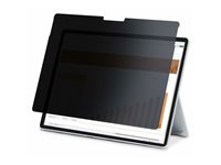 StarTech.com 4-Way Privacy Screen For 13-inch Surface Pro 8/9/X Laptop, For Portrait/Landscape, Touch-Enabled, +/- 30 Deg. View - Computer Security Filter/Protector Blocks up to 51% Blue Light, Anti-Glare Finish (13SP-PRIVACY-SCREEN) - Notebookpersonvernsfilter (horisontal) - 4-veis - klebemiddel - 13" - svart - for Microsoft Surface Pro 8, Pro 9, Pro X 13SP-PRIVACY-SCREEN