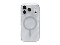 ZAGG Milan Snap - Baksidedeksel for mobiltelefon - MagSafe-samsvar - grafen - snurr glitter - for Apple iPhone 17 Pro 702318994